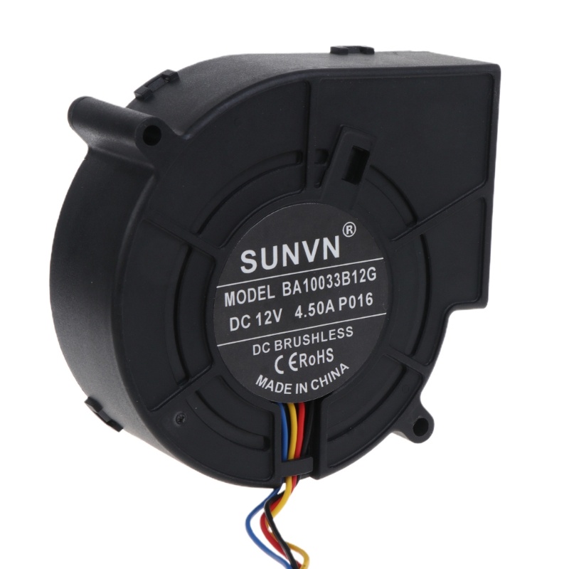 Quạt Thổi Khí 9733 DC12V 4.5A 97mm 97x33mm 4pin PWM 6000RPM
