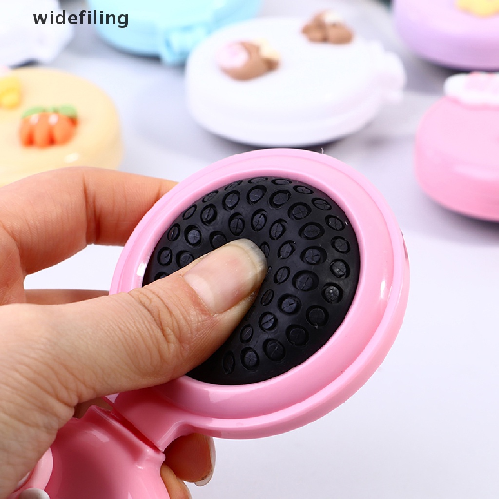 (Hàng Mới Về) Lược Tròn mini Chải Tóc Mát Xa Da Đầu