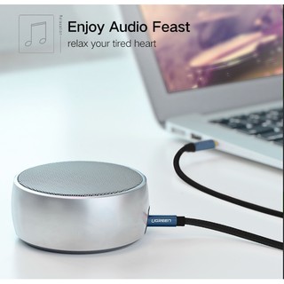 Cáp Audio 3.5mm Sợi Siêu Mỏng Cao Cấp UGREEN AV112 - Blue
