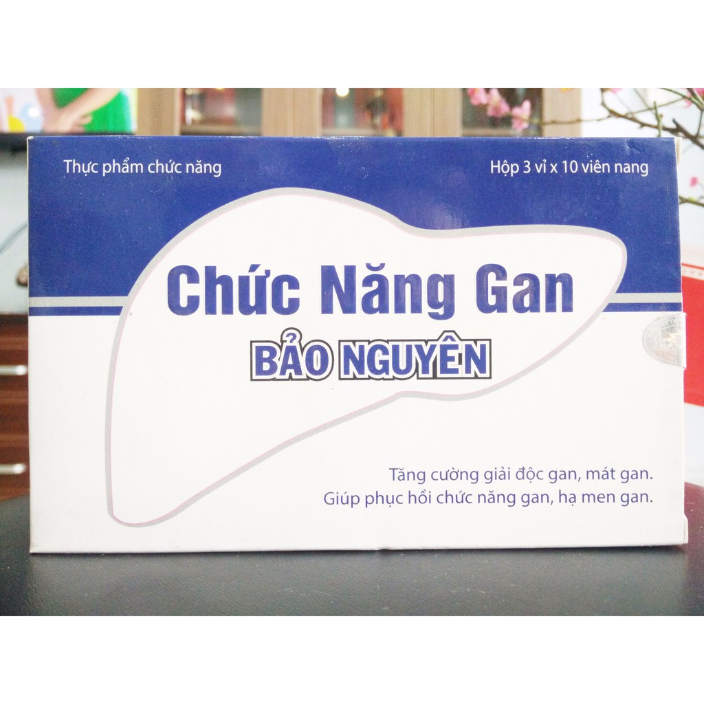 Chức Năng Gan Bảo Nguyên - Viên uống giúp bổ gan, bảo vệ gan, hạ men gan - cvspharmacy