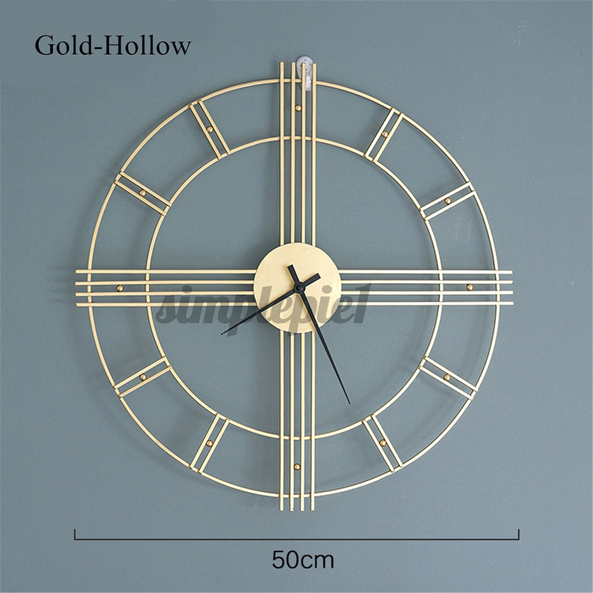 50cm Wall Clock Đồng Hồ Treo Tường 50cm Phong Cách Hiện Đại Home Decor