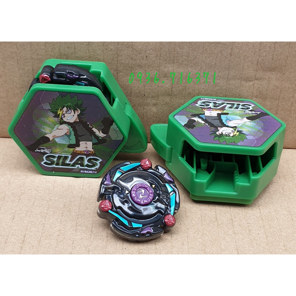 Đồ Chơi Con Quay Beyblade Cho Bé (Màu Xanh) hàng Mcdonald's