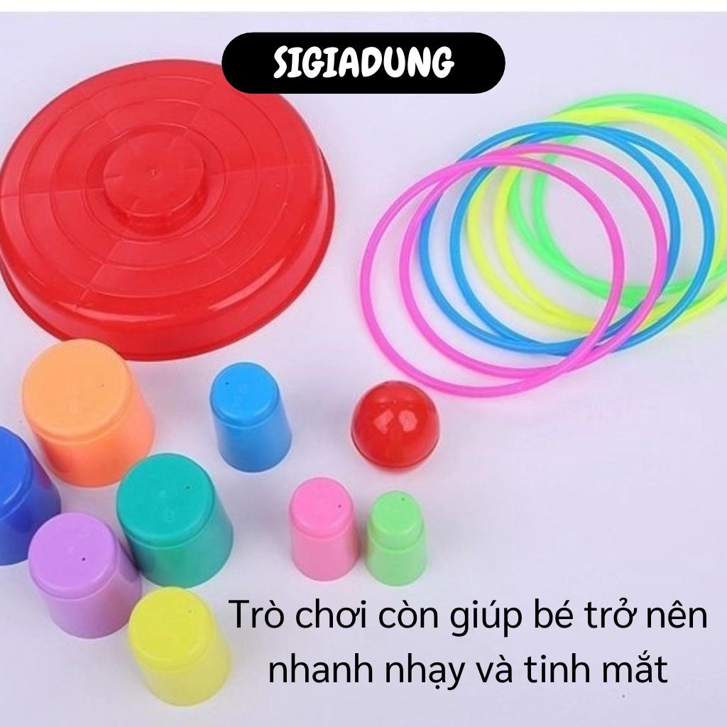 [SGD] Trò Chơi Thảy Vòng - Bộ Trò Chơi Ném Vòng 369A Cho Bé Giải Trí, Luyện Tinh Mắt 9129