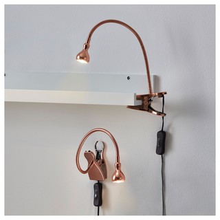 ĐÈN KẸP ĐỌC SÁCH JANSJÖ IKEA - VÀNG ĐỒNG