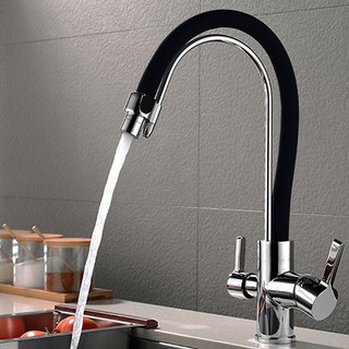 Vòi rửa bát 3 đường nước zento zt2095