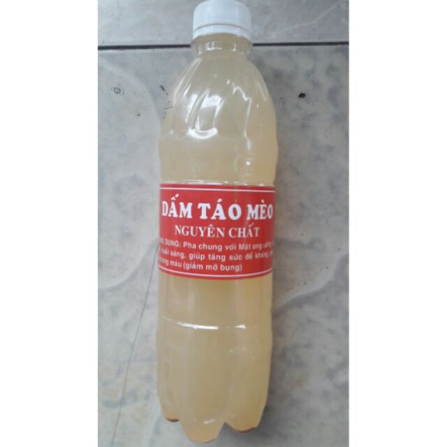 Giấm táo / dấm táo mèo Sapa(500ml)