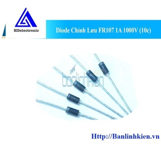[Đi ốt] Diode Chỉnh Lưu FR107 1A 1000V (10c) zin