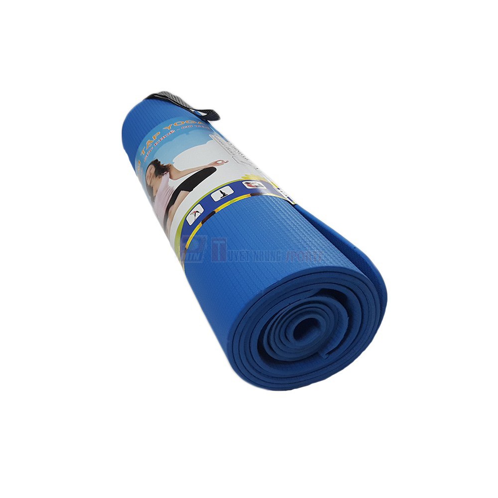 Thảm Yoga Âu Lạc Cao Cấp Đủ 4 Màu Kèm Túi - Kích Thước 65cm x 175cm x 6cm