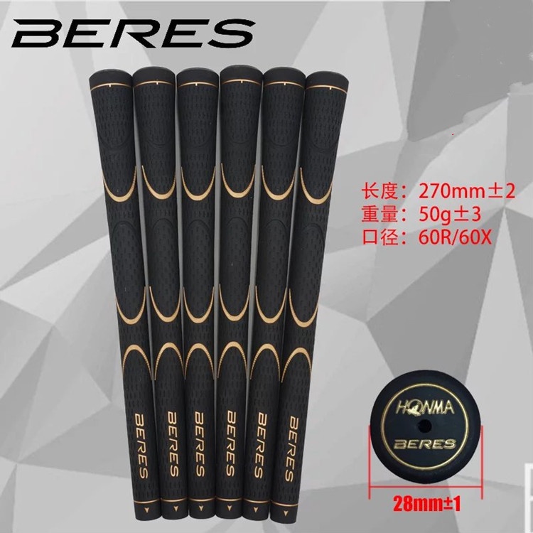 Honma Câu Lạc Bộ Golf Grip Sắt Lắc Đa Năng Kẹp Cao Su Tay Cầm Dạng MzMJ