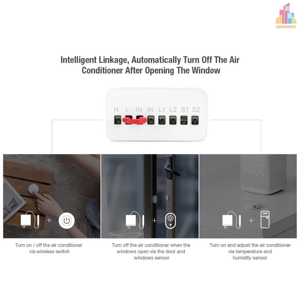 Mô Đun Điều Khiển Đèn Không Dây 2 Kênh Aqara Llkzmk11Lm | BigBuy360 - bigbuy360.vn