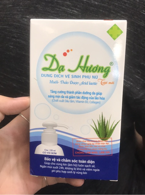 Dung dịch vệ sinh Dạ Hương 100ml - 120ml