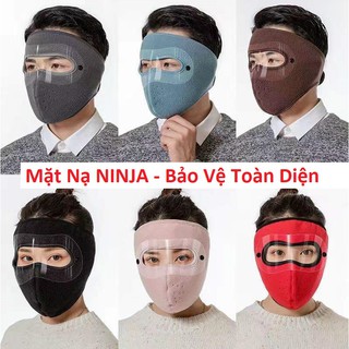 Mặt Nạ Ninja Bảo Vệ Toàn Diện - Ngăn Ngừa Virut. Chống nắng, Chống Bụi, Chống Rét - Giặt Thoải Mái
