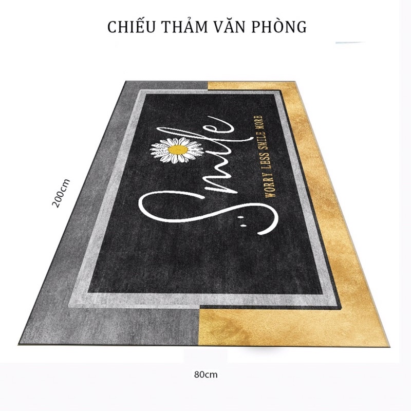 Tấm trải thảm nằm văn phòng kích thước nhỏ 80x2m