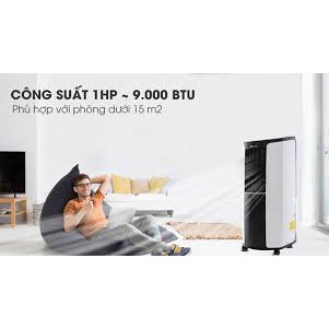 [ VẬN CHUYỂN MIỄN PHÍ KHU VỰC HÀ NỘI ] Điều hòa Gree di động 1 chiều R410 GPC09AK-K6NNA1A