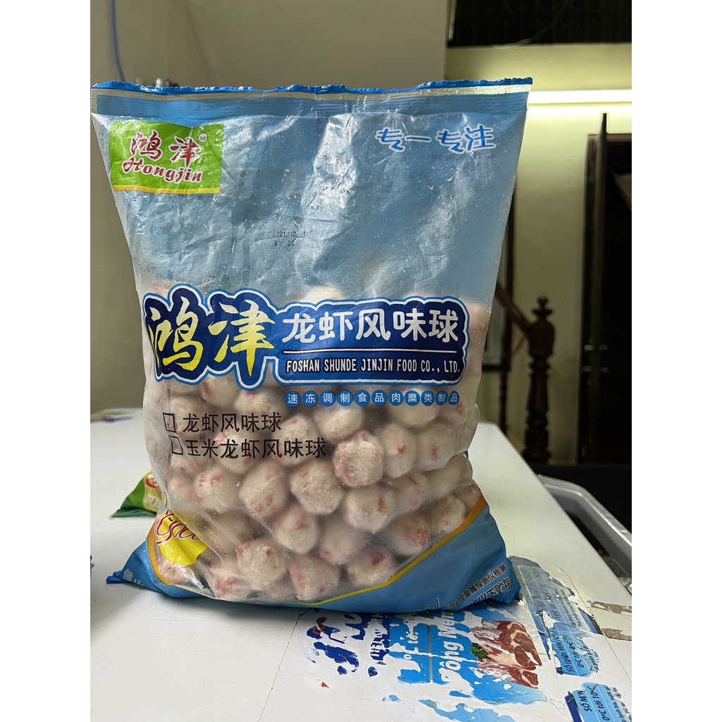 Viên tôm hùm Trung - cá viên chiên các loại