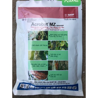 Thuốc trừ bệnh sương mai, thối thân, xì mủ - acrobat mz 90/600wp - gói 100gr