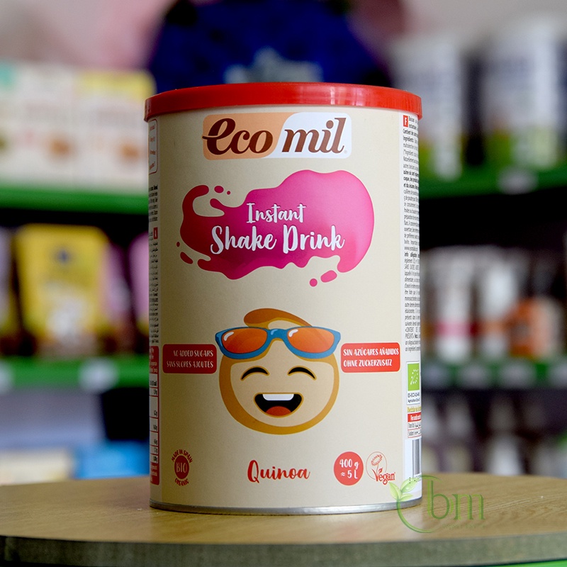 Sữa bột hạt diêm mạch (Quinoa) hữu cơ 400g -ecomil