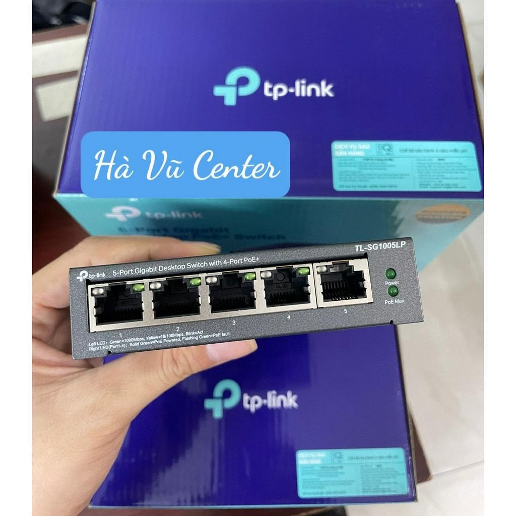 SWITCH TP-LINK TL-SG1005LP 5PORT GIGABIT WITH 4PORT PoE+