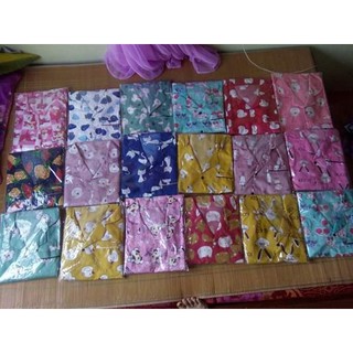 (Xả lỗ) Combo 3 bộ Pijama kate thái đùi