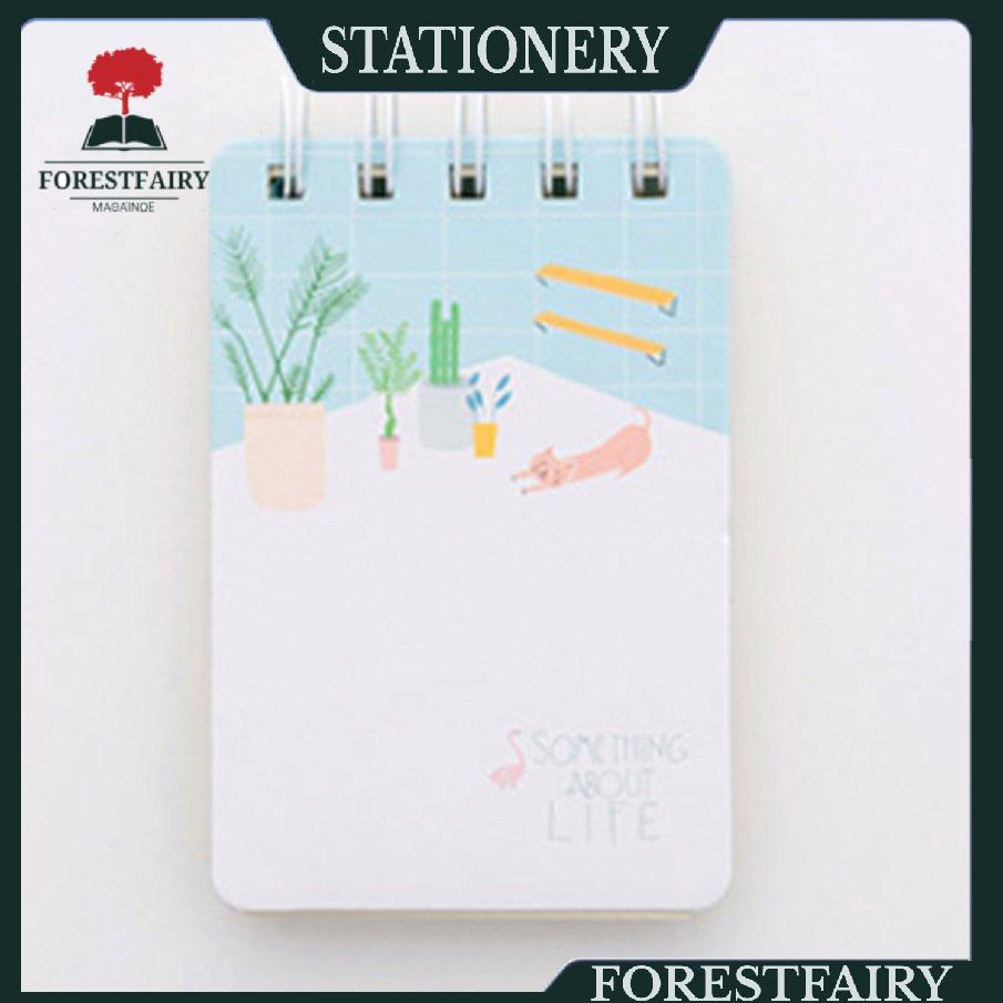 【0501】3pcs/Set Creative Coil Spiral Book Mini Portable Journal Diary Book Stationery