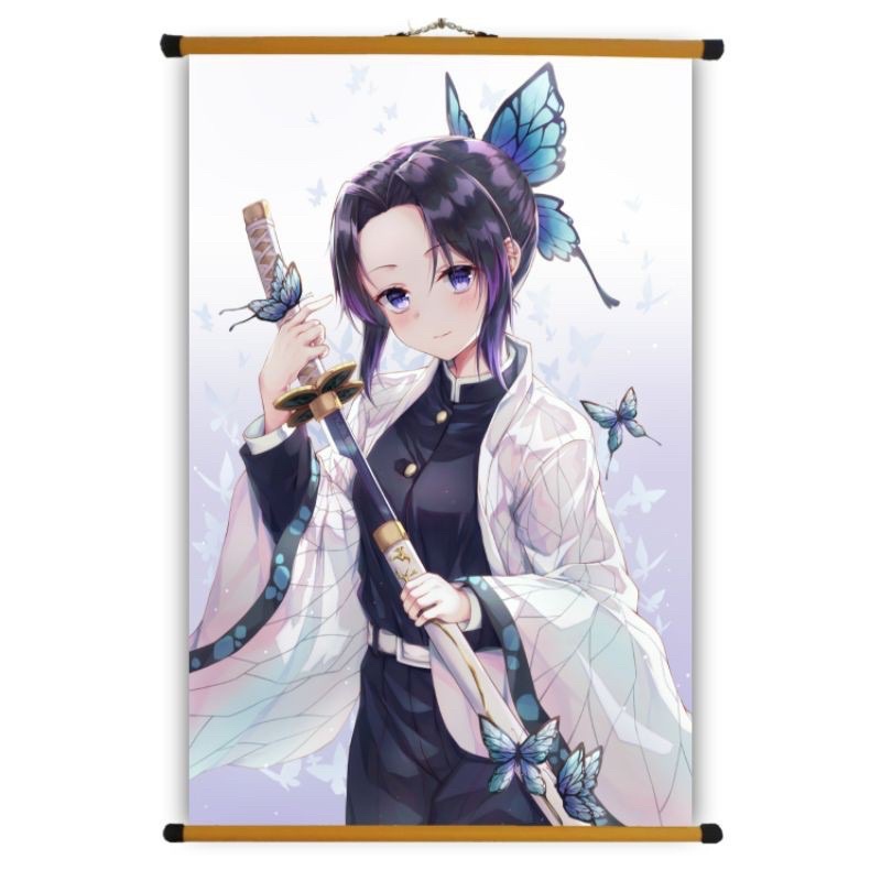 Poster Vải Anime Kimetsu No Yaiba - Kochou Shinobu
