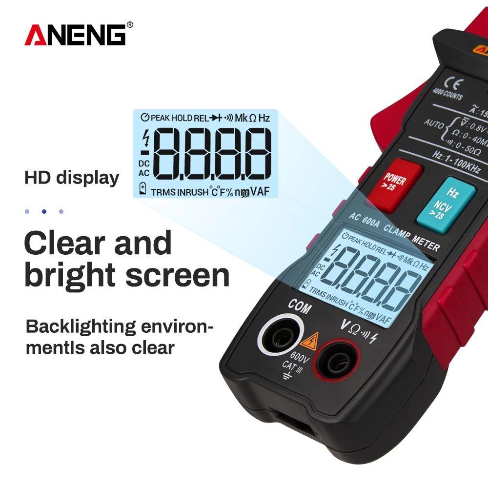 Đồng Hồ Kẹp Vạn Năng Kỹ Thuật Số ANENG ST203 DC / AC 4000