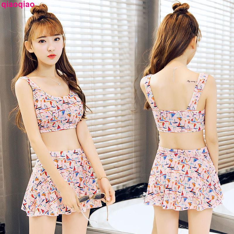 Set Đồ Bơi Hai Mảnh In Họa Tiết Phong Cách Hàn Quốc Dành Cho Nữ | BigBuy360 - bigbuy360.vn