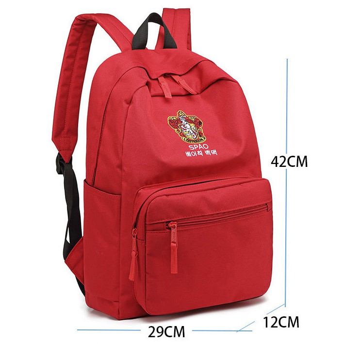 Korea student bag canvas bag cooperation