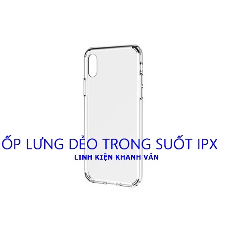 ỐP LƯNG DẺO TRONG SUỐT IPX