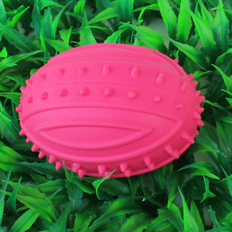 Bóng Bầu Dục Đồ Chơi Nhiều Màu Có Sẵn Bằng Cao Su TPR Cho Thú Cưng