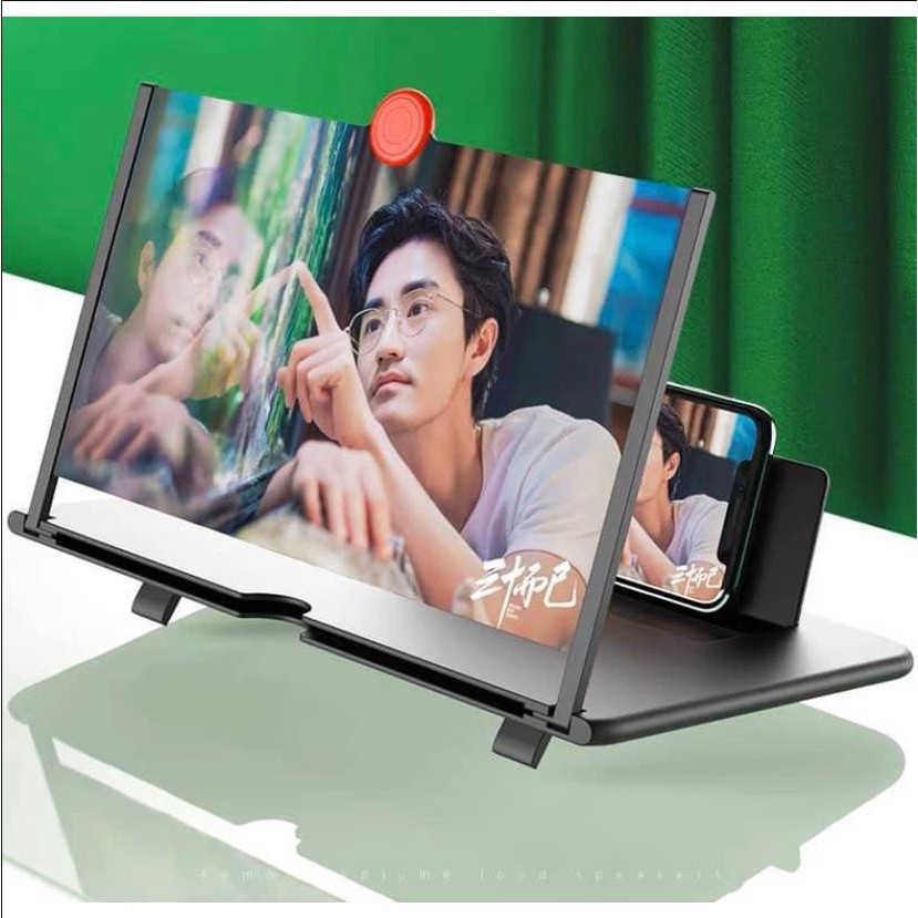 Học Online Tốt HơnKính phóng to màn hình điện thoại 5D 12 inch chống mỏi mắt, phóng đại màn hình siêu lớn sắc net