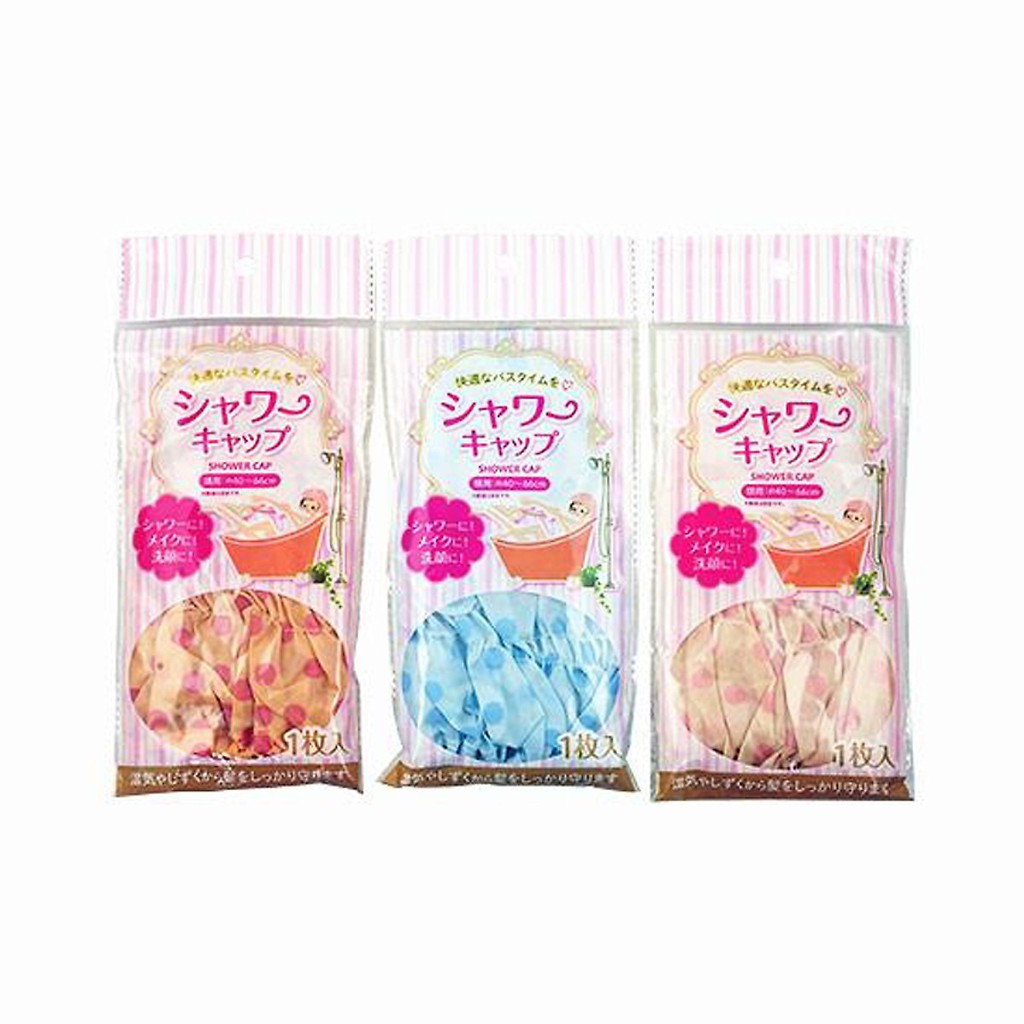 Mũ chụp tóc khi tắm Hàng Nhập Khẩu Từ Nhật