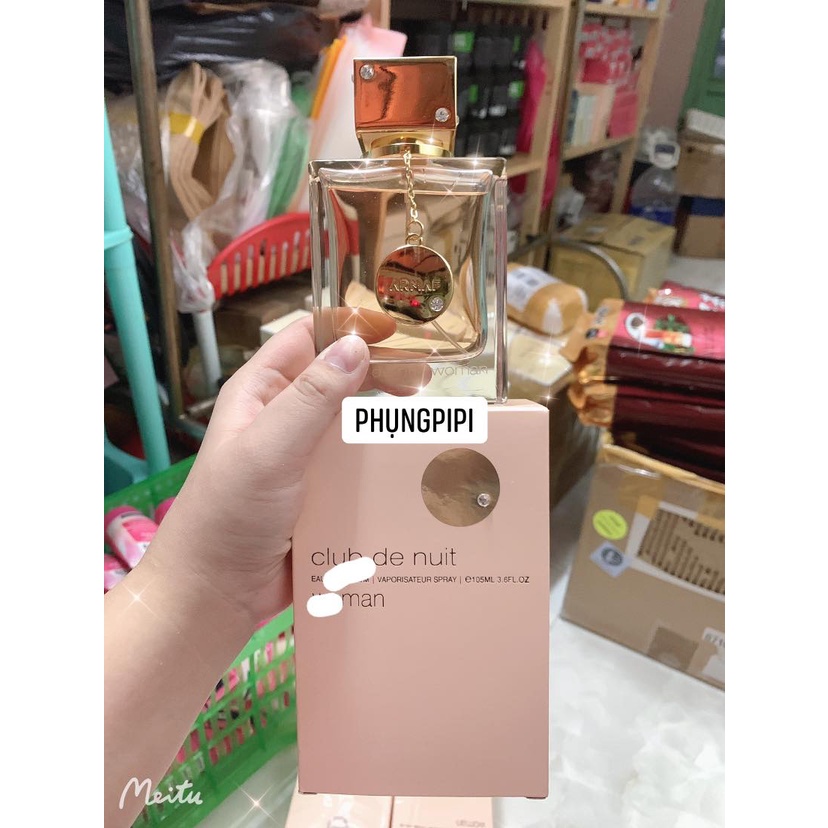 Nước hoa nữ cao cấp Club De Nuit Women - CHAI FULL 105ML