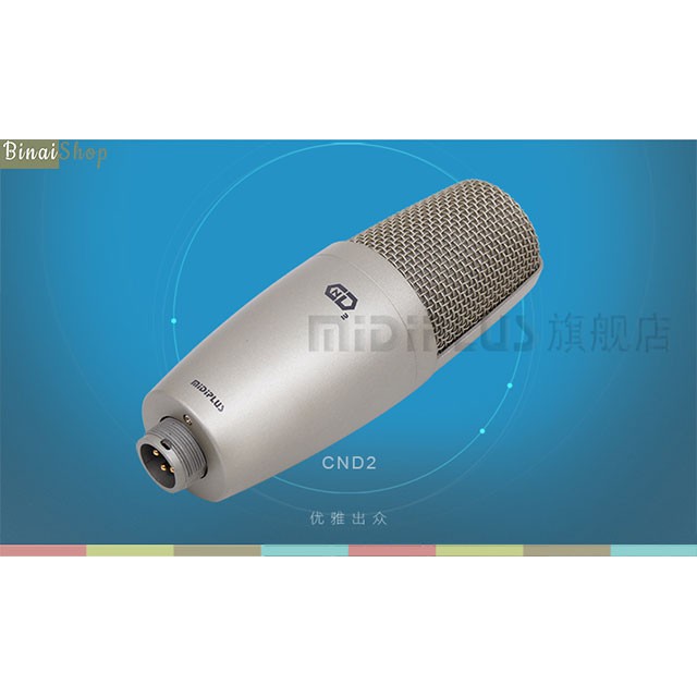 [Mã ELHACE giảm 4% đơn 300K] Micro thu âm MidiPlus CND-2