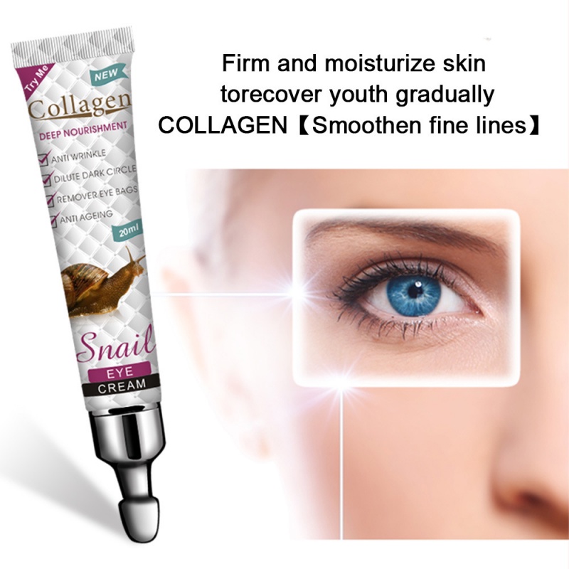 [Hàng mới về] Kem dưỡng mắt PEIPEI chiết xuất collagen chống nếp nhăn và quầng thâm làm sáng da