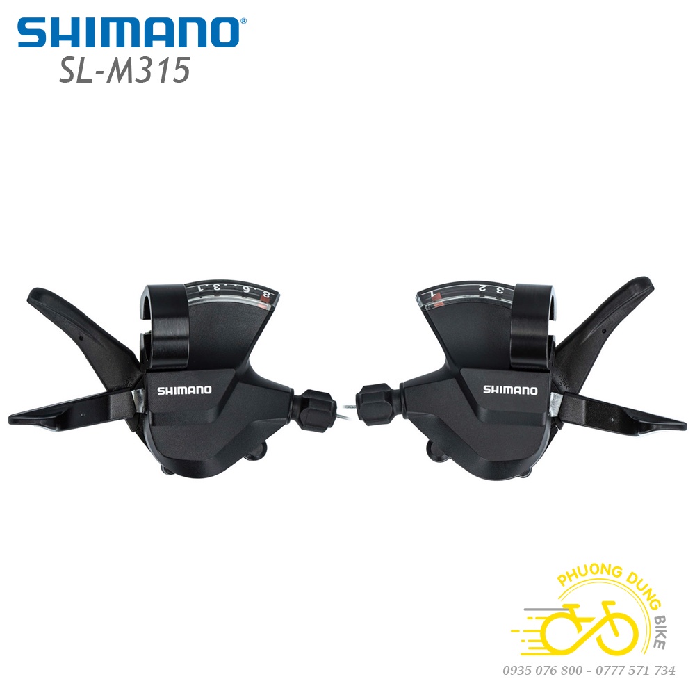 Tay đề bấm xả xe đạp SHIMANO SL-M315 - Hàng Chính Hãng