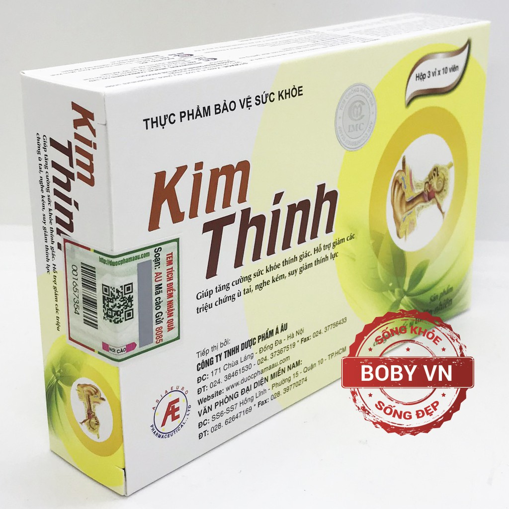 Kim Thính giúp tăng cường sức khỏe thính giác, giảm ù tai, nghe kém, suy giảm thính lực