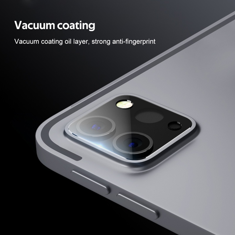Kính Cường Lực 9H Chống Sốc Chống Trầy Bảo Vệ Ống Kính Máy Ảnh Sau Cho iPad Pro 2020 2021 2022 11 12.9