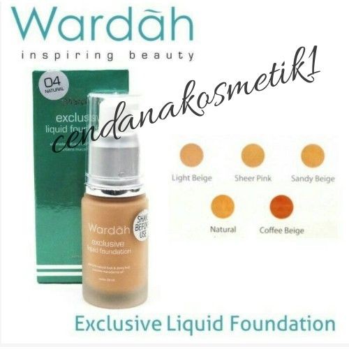 (Hàng Mới Về) Kem Nền Dạng Lỏng Wardah 20ml | BigBuy360 - bigbuy360.vn