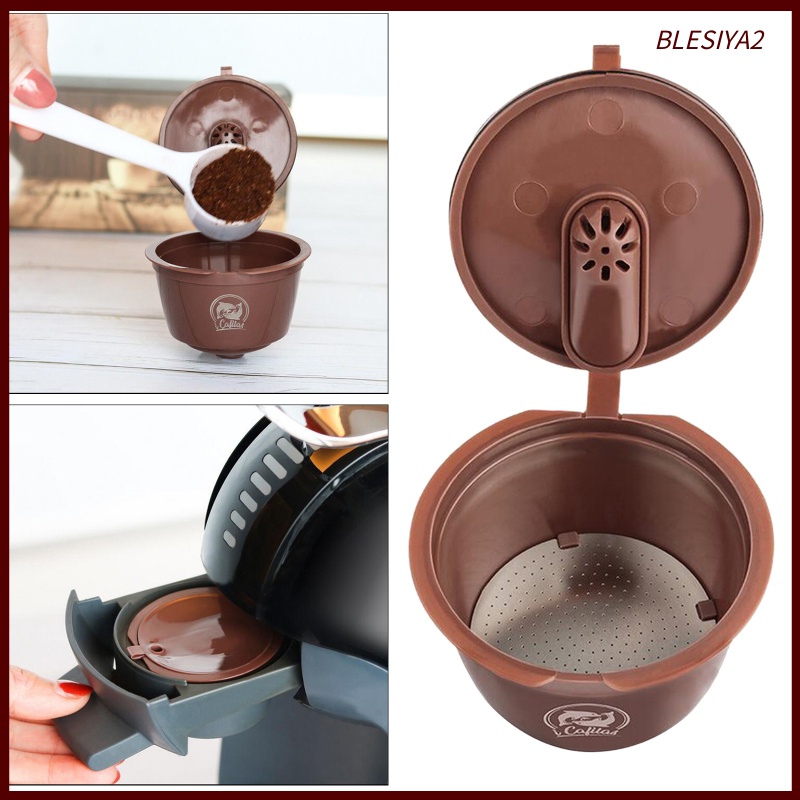 [BLESIYA2]Refillable Coffee Capsule Cup For Nescafes Coffee Machine