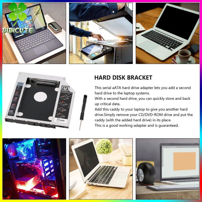 Ổ Cứng Ssd Hdd 12.7mm Sata 2nd Kèm Dây Cáp Kết Nối