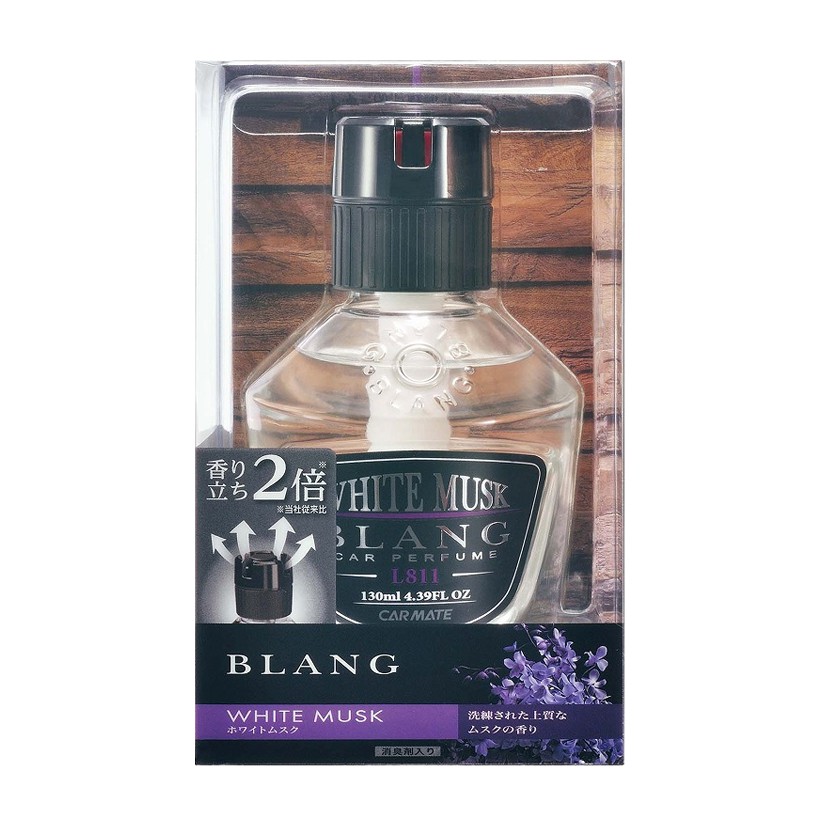 [Mã BMBAU50 giảm 10% đơn 99k] Nước Hoa Ô Tô CARMATE Blang Liquid VF L811 White Musk 130ml Nhập Khẩu Chính Hãng