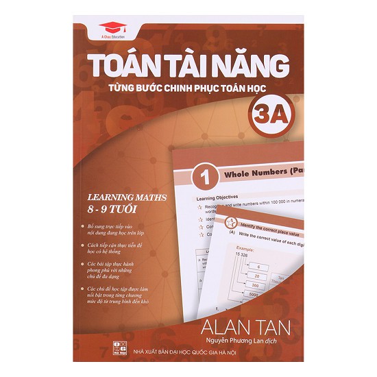 Sách - Toán Tài Năng 3 (trọn bộ 2 cuốn 3A &amp; 3B)