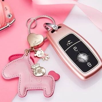 Móc Treo Chìa Khoá Túi Xách Hình Ngựa Thời Trang