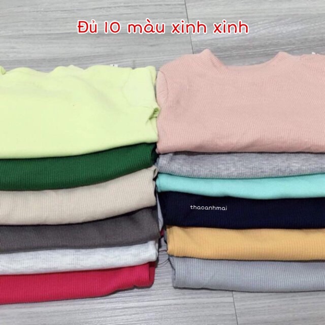 Bộ dài tay vải len tăm mềm mại, co dãn tốt cho bé - quần áo trẻ em bé gái, bé trai