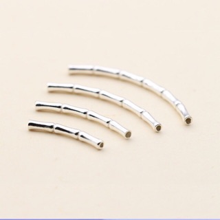 [S925] Charm bạc ống đốt tre - MH040