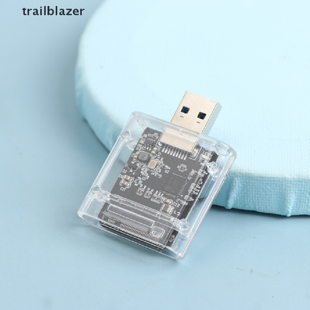 trailblazer M2 SSD Case M.2 To USB 3.0 Gen 1 5Gbps SSD Enclosure For SATA M.2 Card Adapter UIO