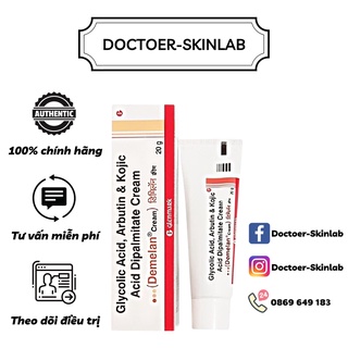 DEMELAN CREAM 20g Mờ Thâm đỏ CALLMEDUYREVIEW SHOP[HÀNG ĐỘC QUYỀN DA LIỄU]