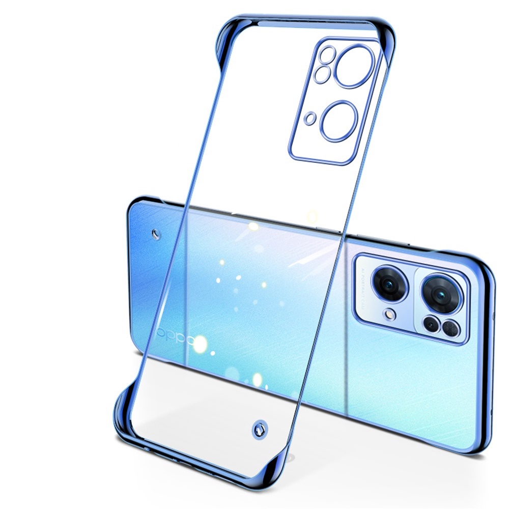 Ốp Điện Thoại PC Cứng Trong Suốt Siêu Mỏng Không Viền Khung Cho Oppo Reno7 Reno6 Reno 7 6 Pro Plus SE 5G