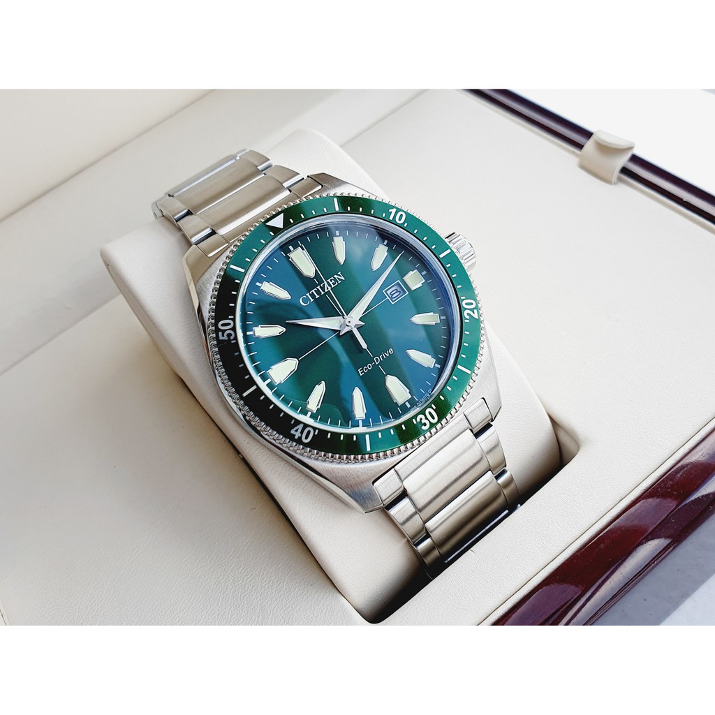 Đồng Hồ nam chính hãng Citizen Eco-Drive AW1598-70X - Máy quartz pin năng lượng ánh sáng - Kính cứng